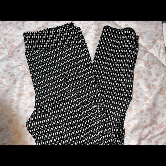 Margaret M Pants - Black and White Pants
